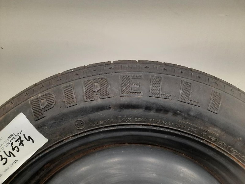 Ruotino DI Scorta POST T12585 R16 99M TIRELLI Ford KUGA I 2008