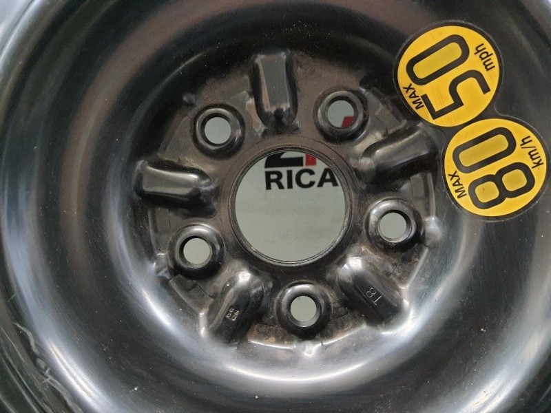 Ruotino DI Scorta POST T16590 R18 Lexus Serie RX IV 2016