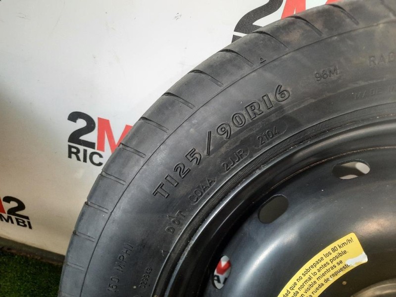 Ruotino DI Scorta POST T12590 R16 1694000802 Mercedes Classe A W169 2008