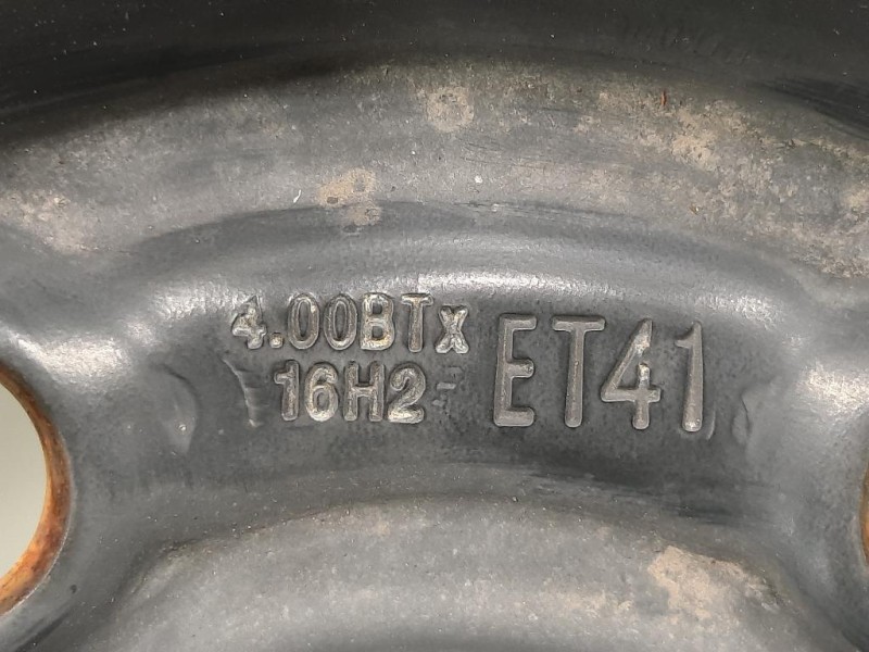 Ruotino DI Scorta POST T11570 R16 92M 400 BTX 16H2 ET41 Opel Astra J 2010