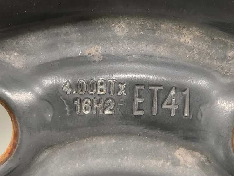 Ruotino DI Scorta POST T11570 R16 92M 400 BTX 16H2 ET41 Opel Astra J 2010