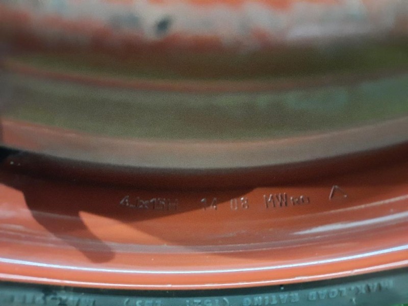 Ruotino DI Scorta POST T12570 R15 95M Suzuki Splash 2008