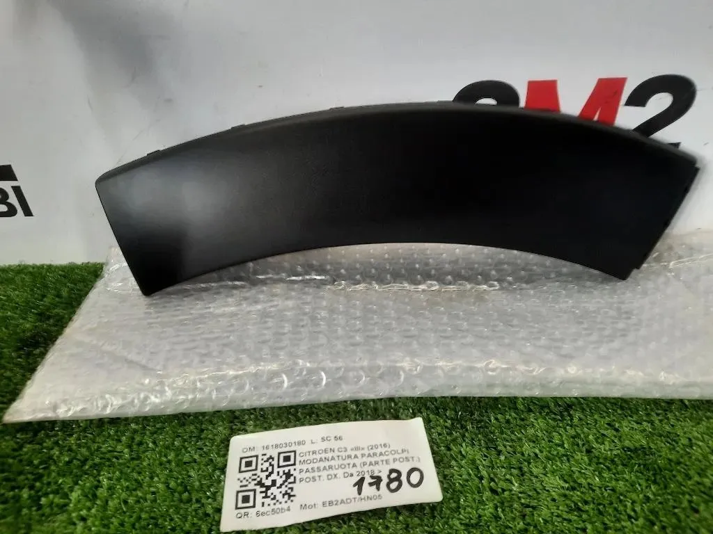Modanatura Paracolpi Passaruota Parte POST POST DX 1618030180 Citroen C3 III 2016
