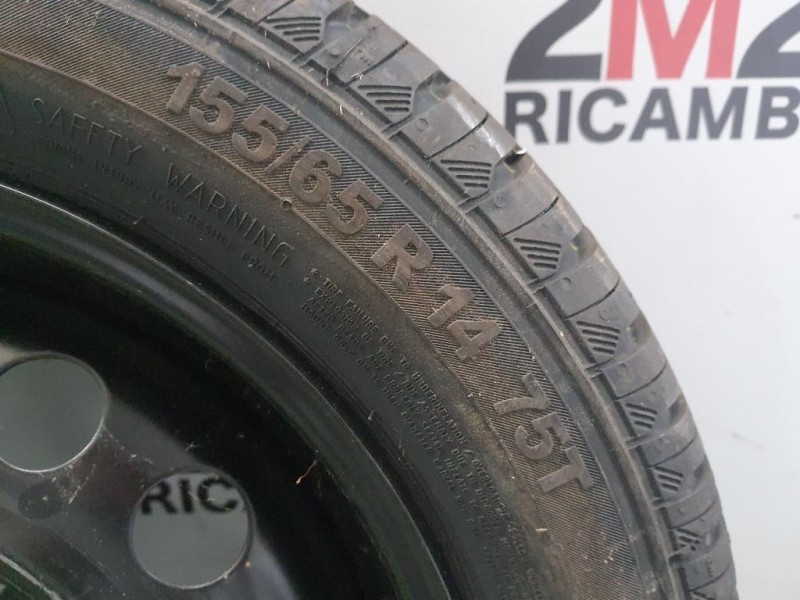 Ruotino DI Scorta POST 15565 R 14 4140043 Toyota AYGO I 2005