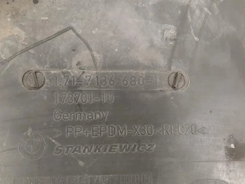 Modanatura Paracolpi Passaruota ANT DX 5171-7 136 680- Bmw Serie 7 E66 2003