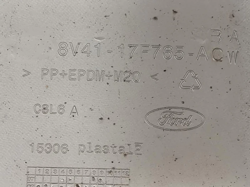 Paraurti POST 8V41-17F765-AC Ford KUGA I 2008