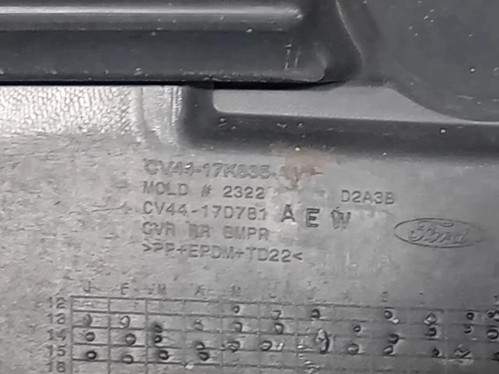 Paraurti POST CV44-17A895 Ford KUGA II 2013