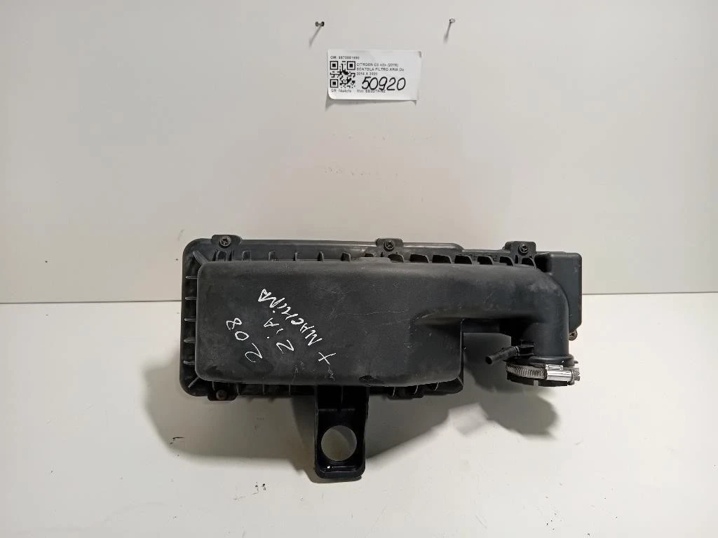 Scatola Filtro ARIA 9670851880 Citroen C3 III 2016