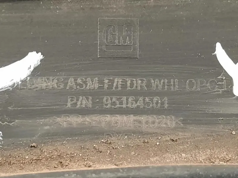 Modanatura Paracolpi Passaruota ANT SX 95164501 Opel Mokka 2013