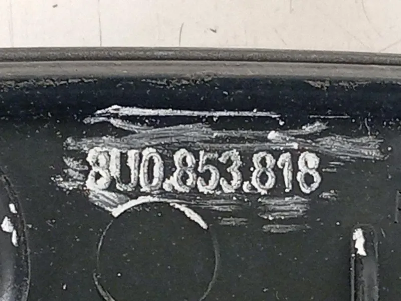 Modanatura Paracolpi Passaruota POST DX 8U0853818 Audi Q3 8UB 2012