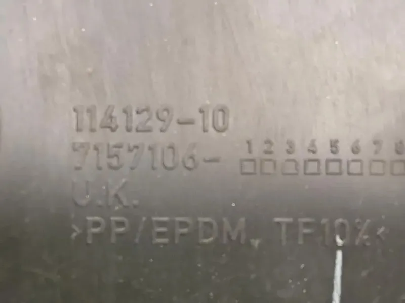 Modanatura Paracolpi Passaruota POST DX 7157106 Mini MINI Cooper R56 2007