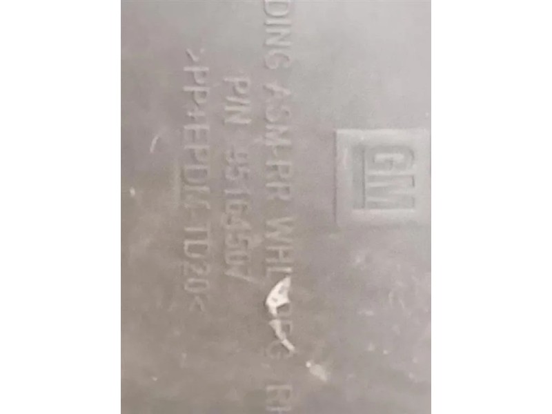 Modanatura Paracolpi Passaruota POST DX 95164507 Opel Mokka 2013