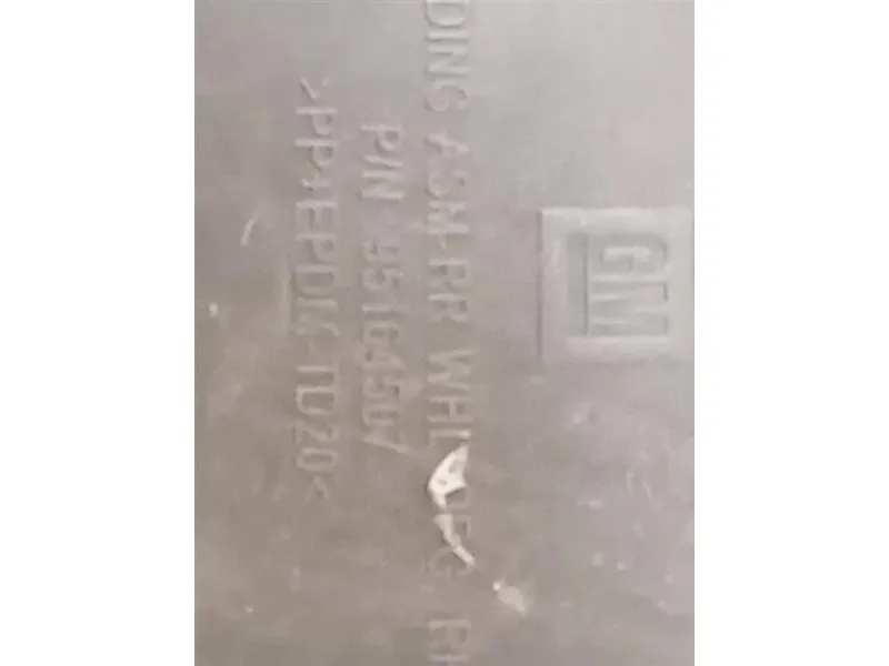 Modanatura Paracolpi Passaruota POST DX 95164507 Opel Mokka 2013