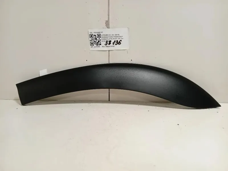 Modanatura Paracolpi Passaruota POST SX YQ000651XT SX Citroen C3 III 2016