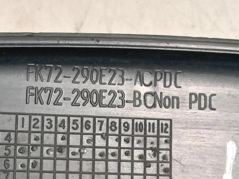 Modanatura Paracolpi Passaruota POST SX FK72-290E23-AC Land Rover Discovery V Sport 2019