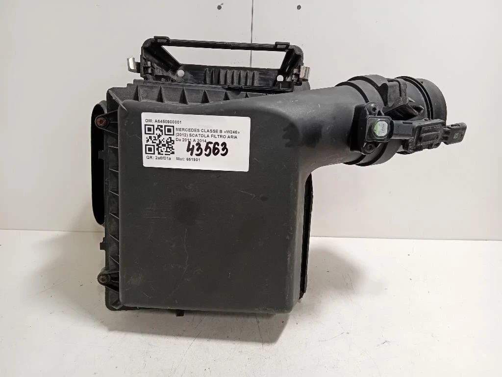 Scatola Filtro ARIA A6450900001 Mercedes Classe B W246 2012