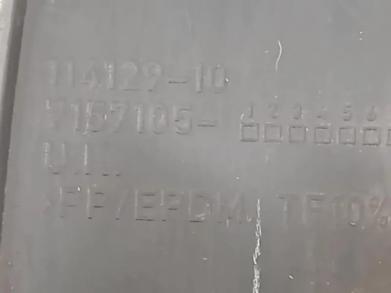 Modanatura Paracolpi Passaruota POST SX 7157105 Mini MINI Cooper R56 2007