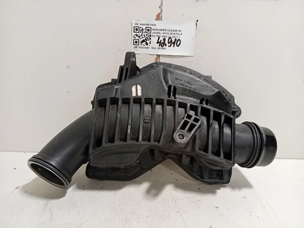 Scatola Filtro ARIA A6429970620 Mercedes Classe ML W166 2012