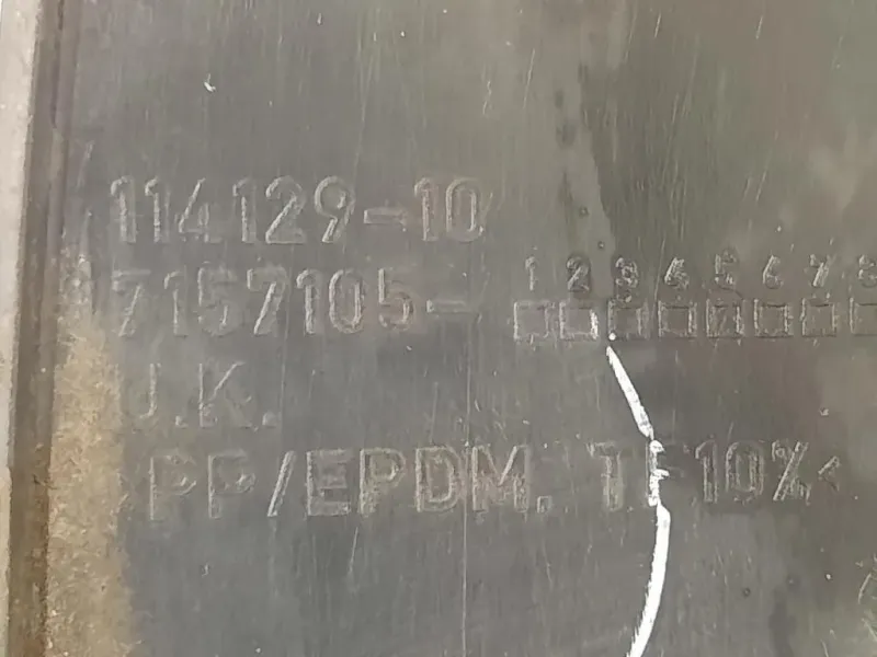 Modanatura Paracolpi Passaruota POST SX 51777157105 Mini MINI Cooper R57 Cabrio 2007