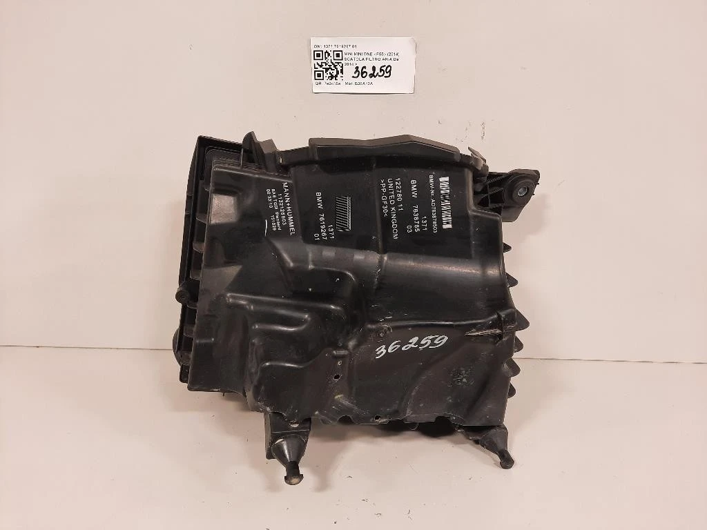 Scatola Filtro ARIA 1371 7619267 01 Mini MINI ONE F55 2014