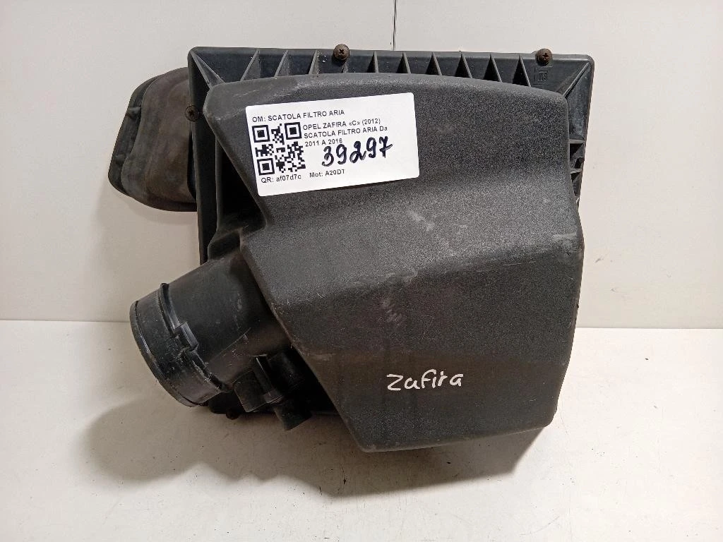 Scatola Filtro ARIA SCATOLA FILTRO ARIA Opel Zafira C 2012
