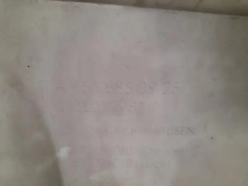 Modanatura Paraurti Centrale POST A1568850925 Mercedes Classe GLA X156 2017