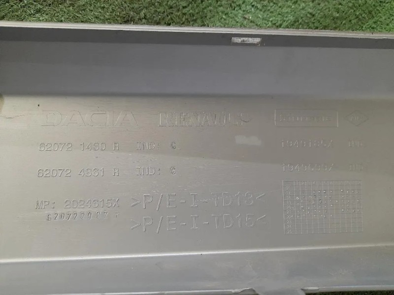 Modanatura Paraurti ANT 620721430R Dacia Duster II 2018