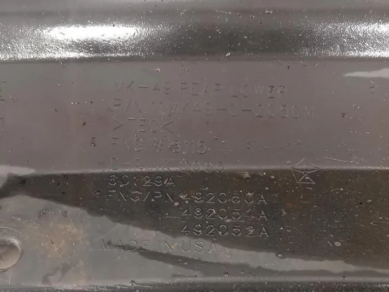 Paraurti POST K68109898AC Jeep Compass II 2011