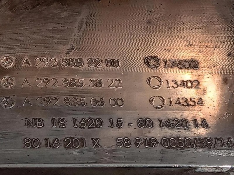 Modanatura Paraurti ANT A 292 885 58 22 Mercedes Classe GLE W166 2015