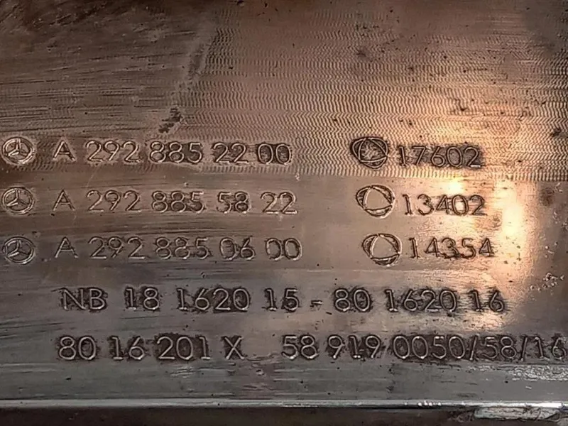 Modanatura Paraurti ANT A 292 885 58 22 Mercedes Classe GLE W166 2015