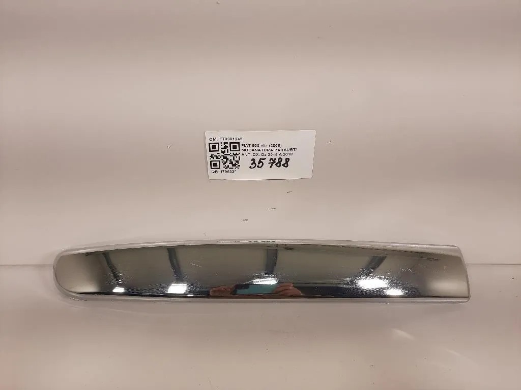 Modanatura Paraurti ANT DX FT0301243 Fiat 500 II 2008