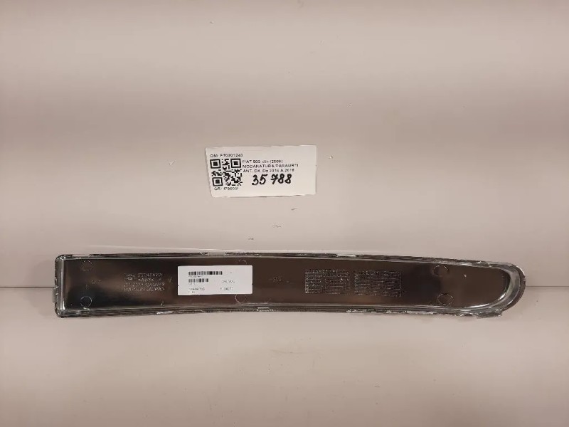 Modanatura Paraurti ANT DX FT0301243 Fiat 500 II 2008