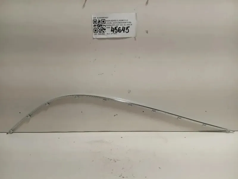 Modanatura Paraurti ANT DX A2098850421 Mercedes Classe CLK C209 2003