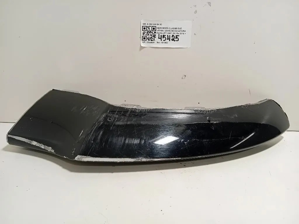 Modanatura Paraurti ANT DX A 292 885 04 00 Mercedes Classe GLE W166 2015