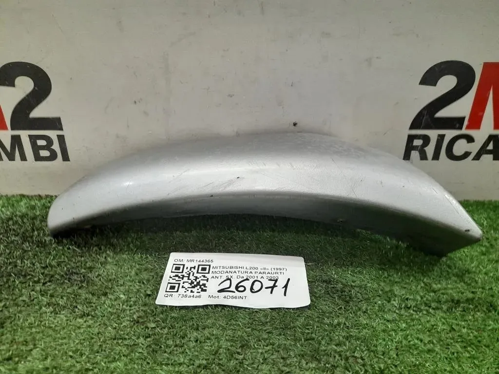 Modanatura Paraurti ANT SX MR144365 SX Mitsubishi L200 II 1997