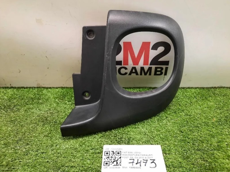 Modanatura Paraurti POST DX 735525859 DX Fiat 500L 2013