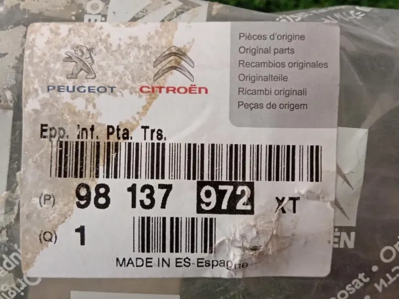 Modanatura Portello POST 98137972 XT Citroen Jumpy IV 2016