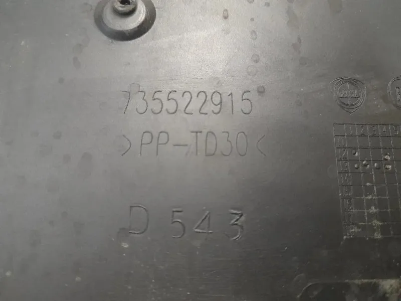 Modanatura Portello POST 735522915 Fiat 500L 2013