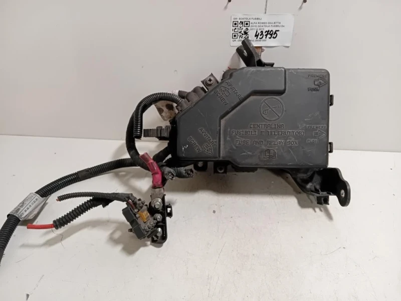 Scatola Fusibili SCATOLA FUSIBILI Alfa Romeo Giulietta 2010