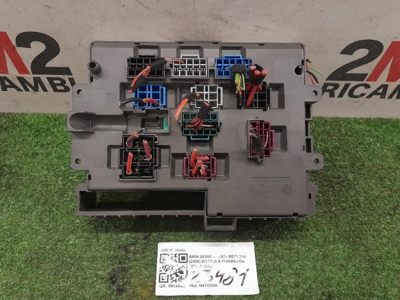 Scatola Fusibili 9119445 Bmw Serie 1 E87 Berlina 2005
