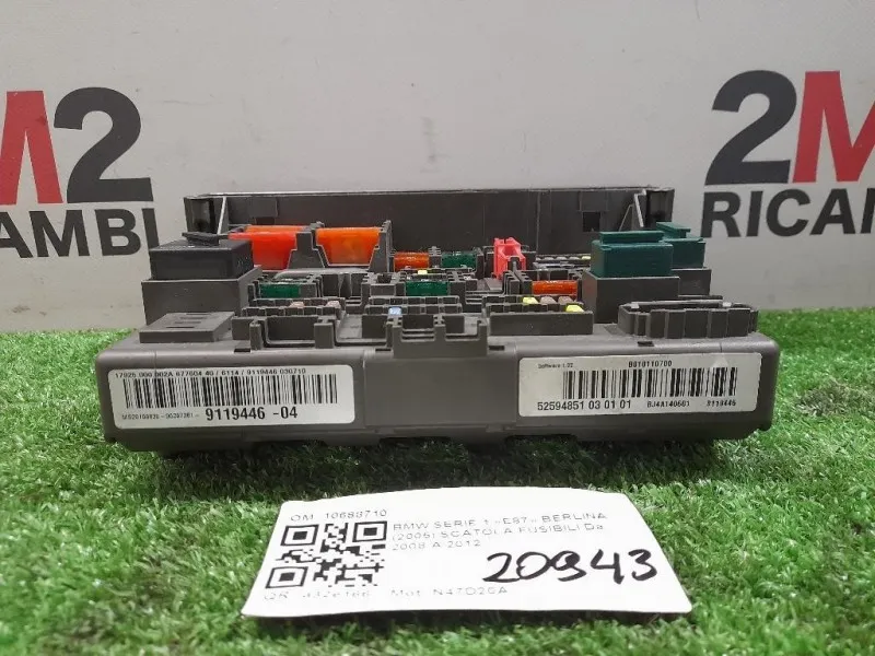 Scatola Fusibili 10688710 Bmw Serie 1 E87 Berlina 2005
