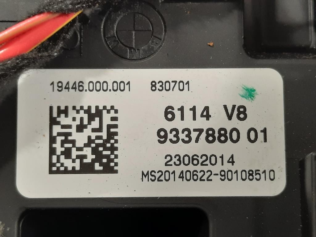 Scatola Fusibili 9337880 01 Bmw Serie 1 F20 Berlina 2012