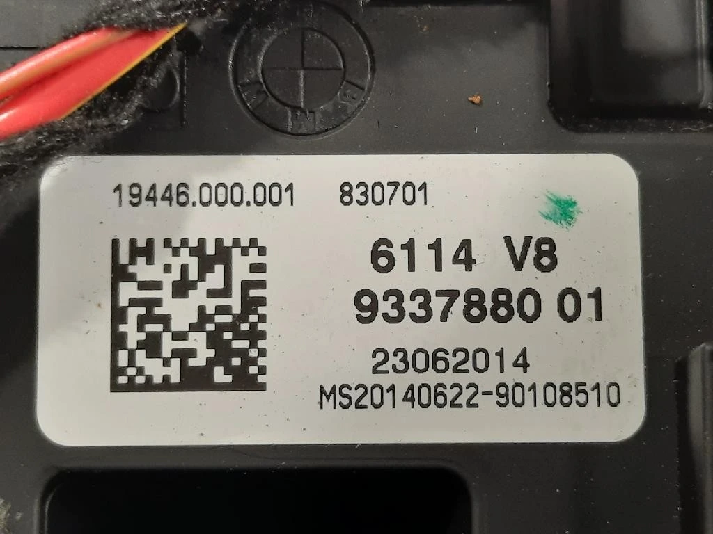 Scatola Fusibili 9337880 01 Bmw Serie 1 F20 Berlina 2012