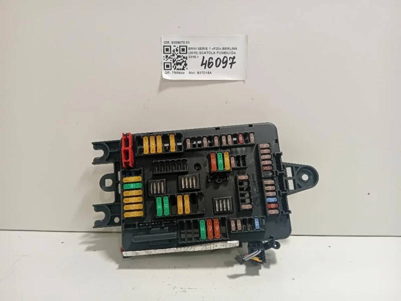 Scatola Fusibili 9389070 01 Bmw Serie 1 F20 Berlina 2015