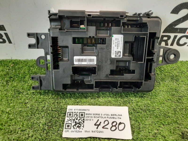 Scatola Fusibili 61149389070 Bmw Serie 3 F30 Berlina 2012