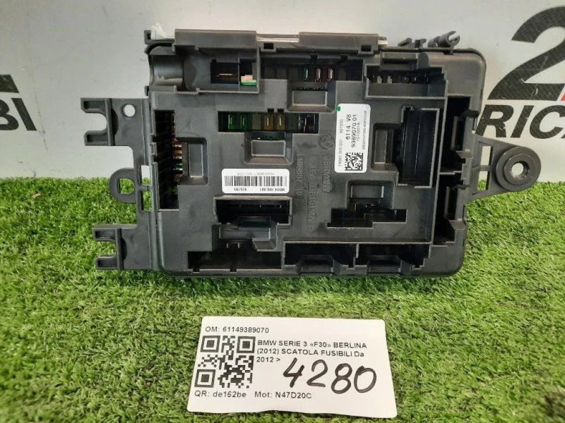 Scatola Fusibili 61149389070 Bmw Serie 3 F30 Berlina 2012