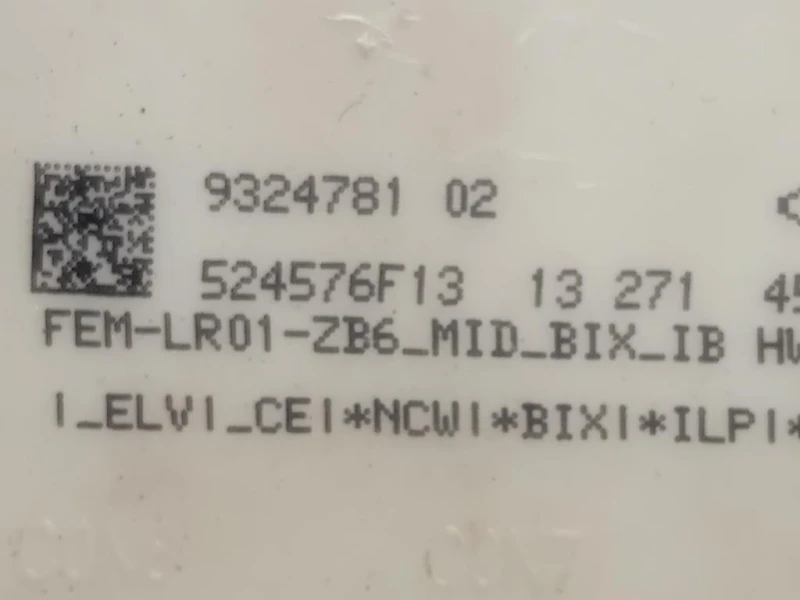 Scatola Fusibili 9324781 Bmw Serie 3 F31 Touring 2012