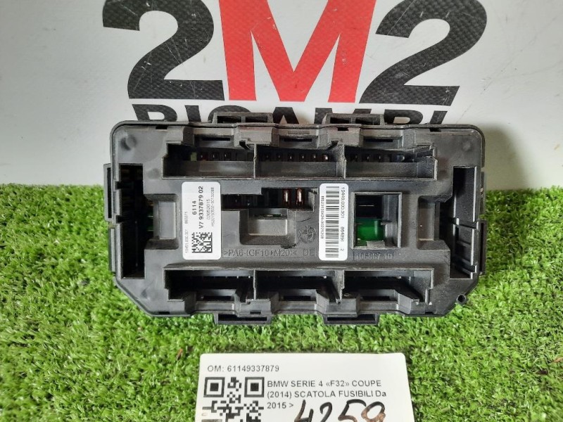 Scatola Fusibili 61149337879 Bmw Serie 4 F32 Coupe 2014