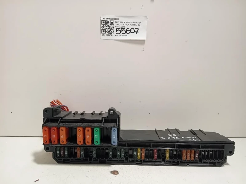 Scatola Fusibili 6114695733002 Bmw Serie 5 E60 Berlina 2004