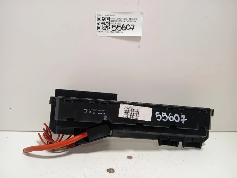 Scatola Fusibili 6114695733002 Bmw Serie 5 E60 Berlina 2004